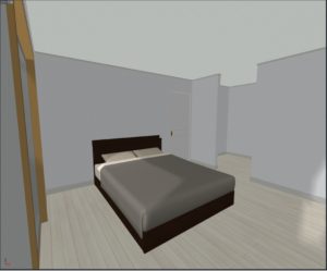 デザインハウスエフ寝室